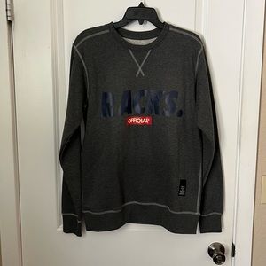 NWOT Official Laurel Crown gray crewneck sweater